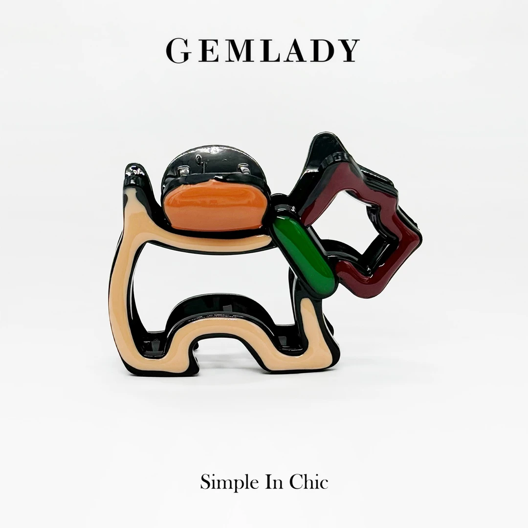 GEMLADY/宝石少女【彩色汪汪】狗狗发夹