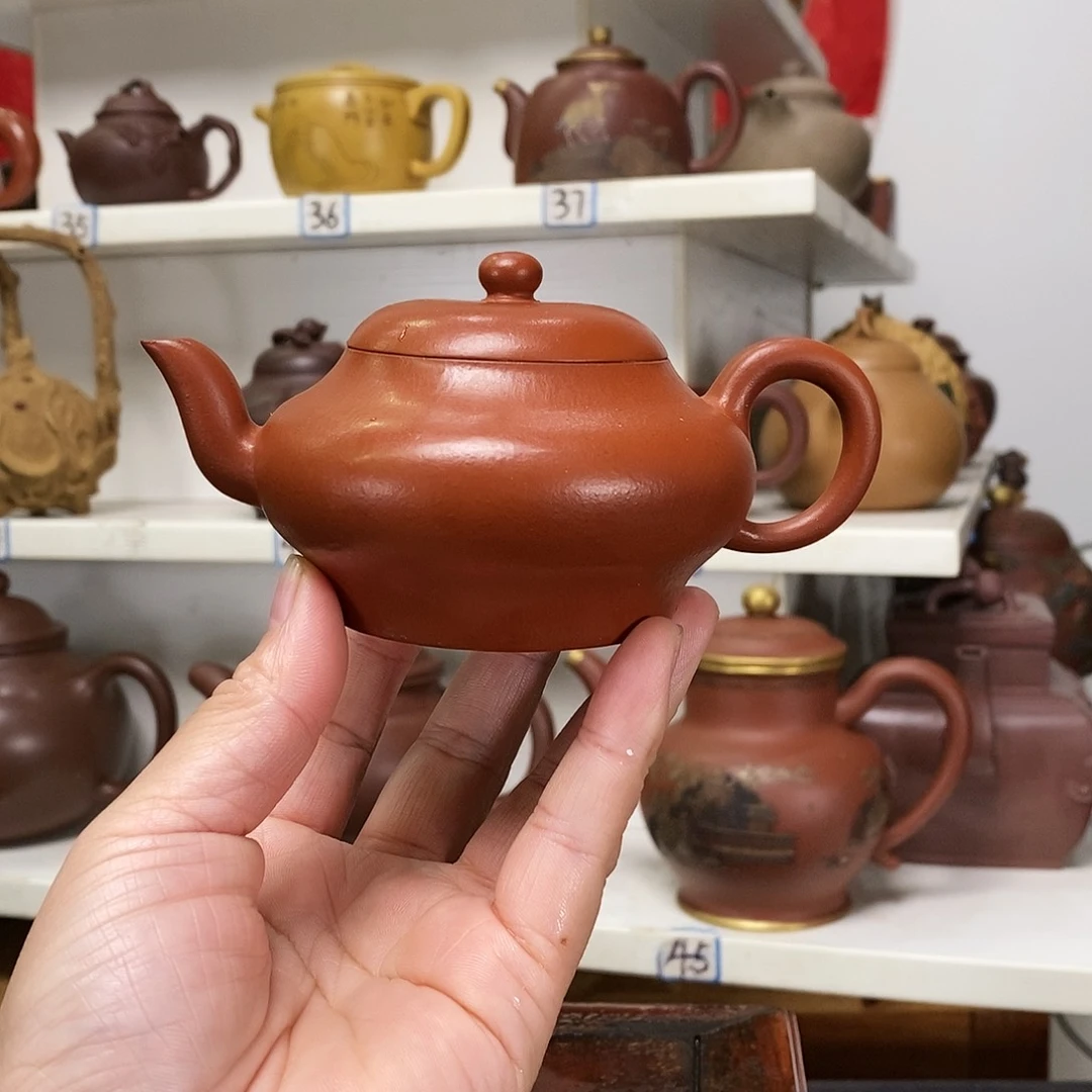 紫砂茶壶全手工制作的
