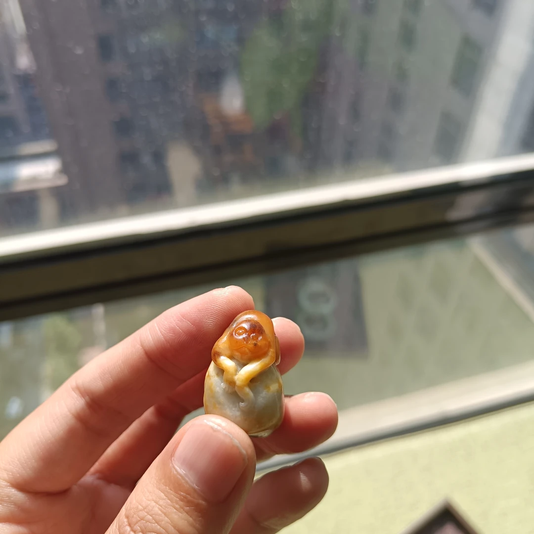 黄沁独籽灵猴献瑞19克