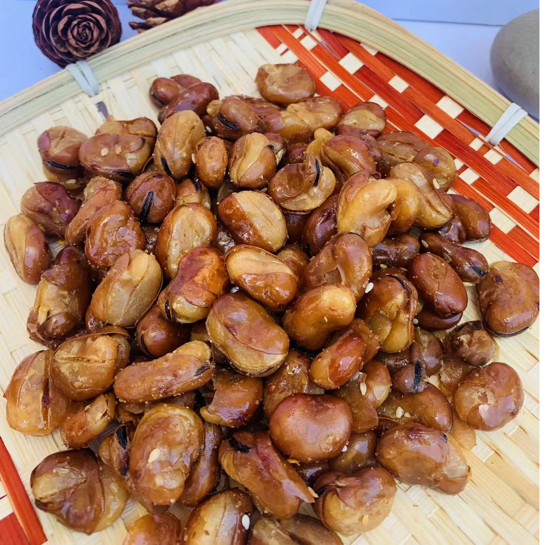 湖南常德戴胡子酱香蚕豆 酱味足 休闲小零食