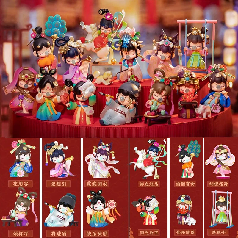 【拆盒】若来_Nanci大唐风华系列-宁宁潮玩摆件盲盒1