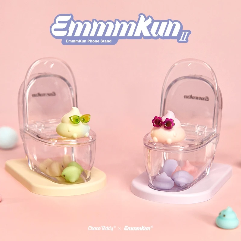 【拆盒】Choco Teddy_Emmm君马桶（2代）系列_宁宁公仔设计摆件盲盒