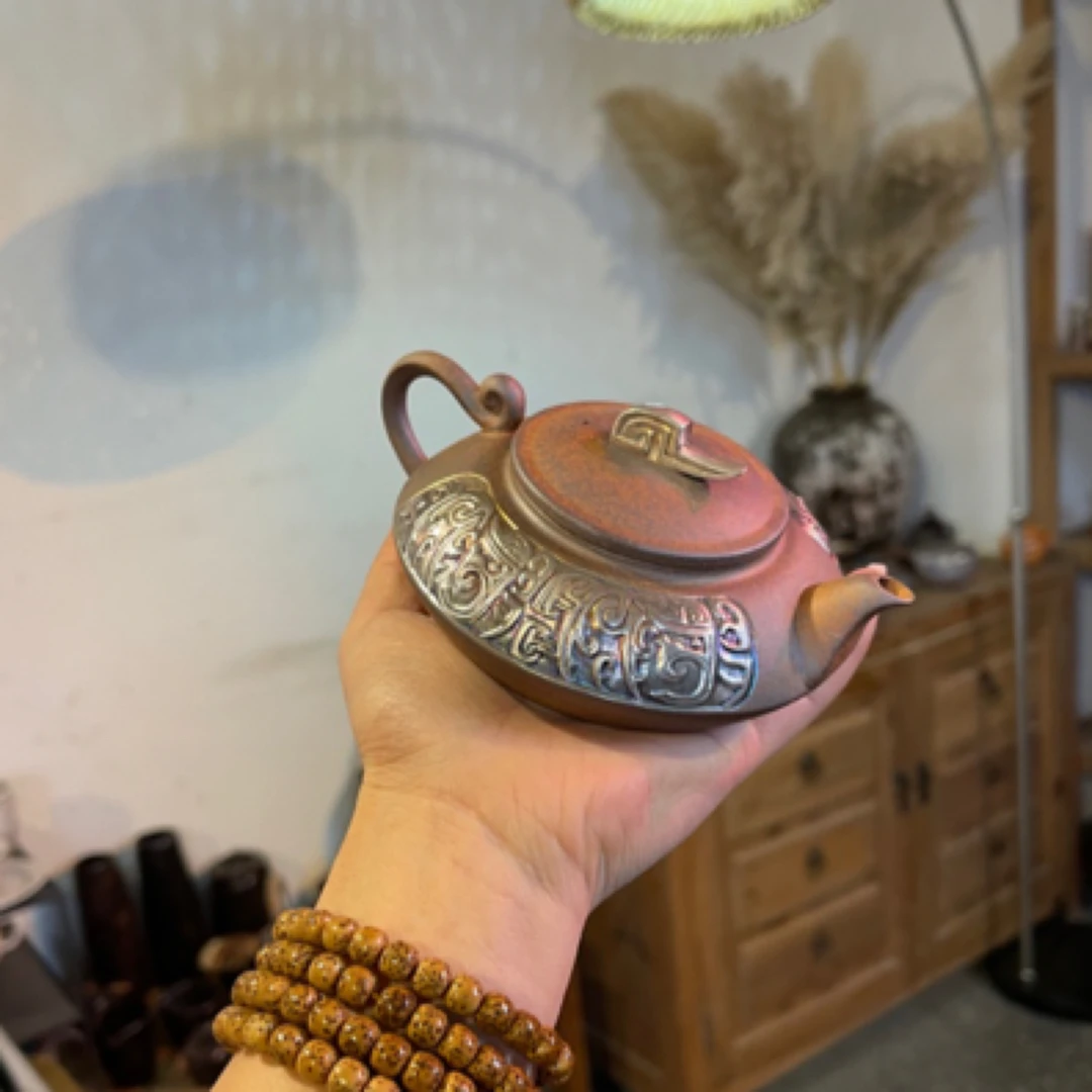 慢山饕餮壶原矿壶180ml