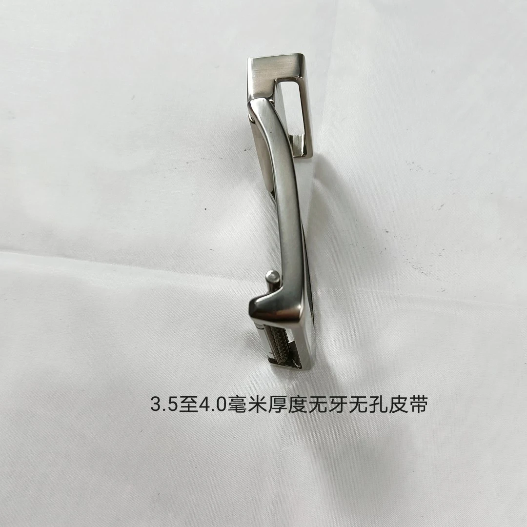 私人定制智能皮带扣商务款针扣型纯钛皮带扣高档腰带扣男款男士