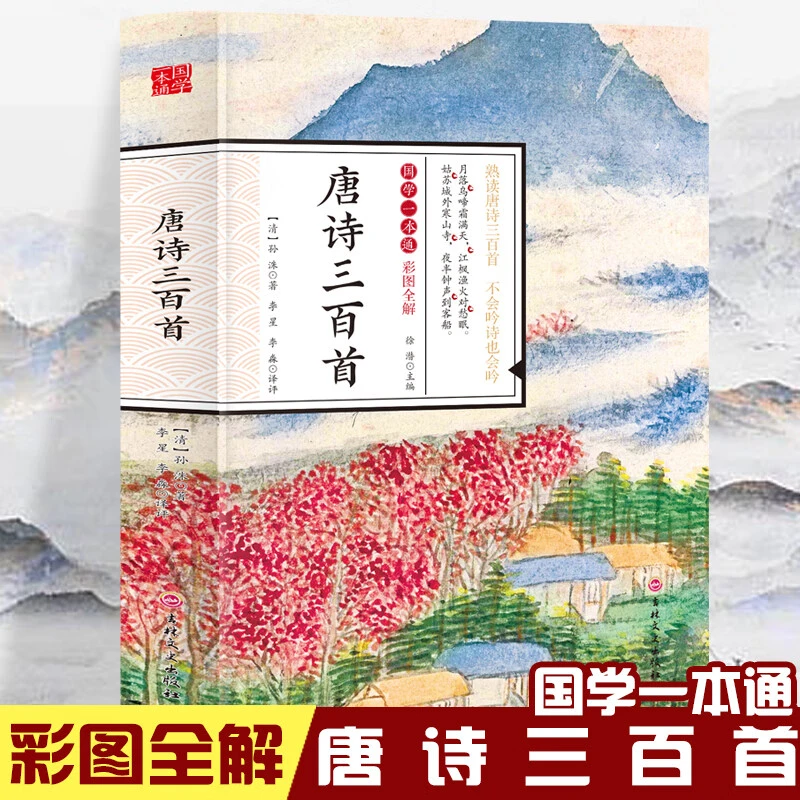 国学一本通 唐诗三百首 初中生高中生国古代文化常识中国古诗文学