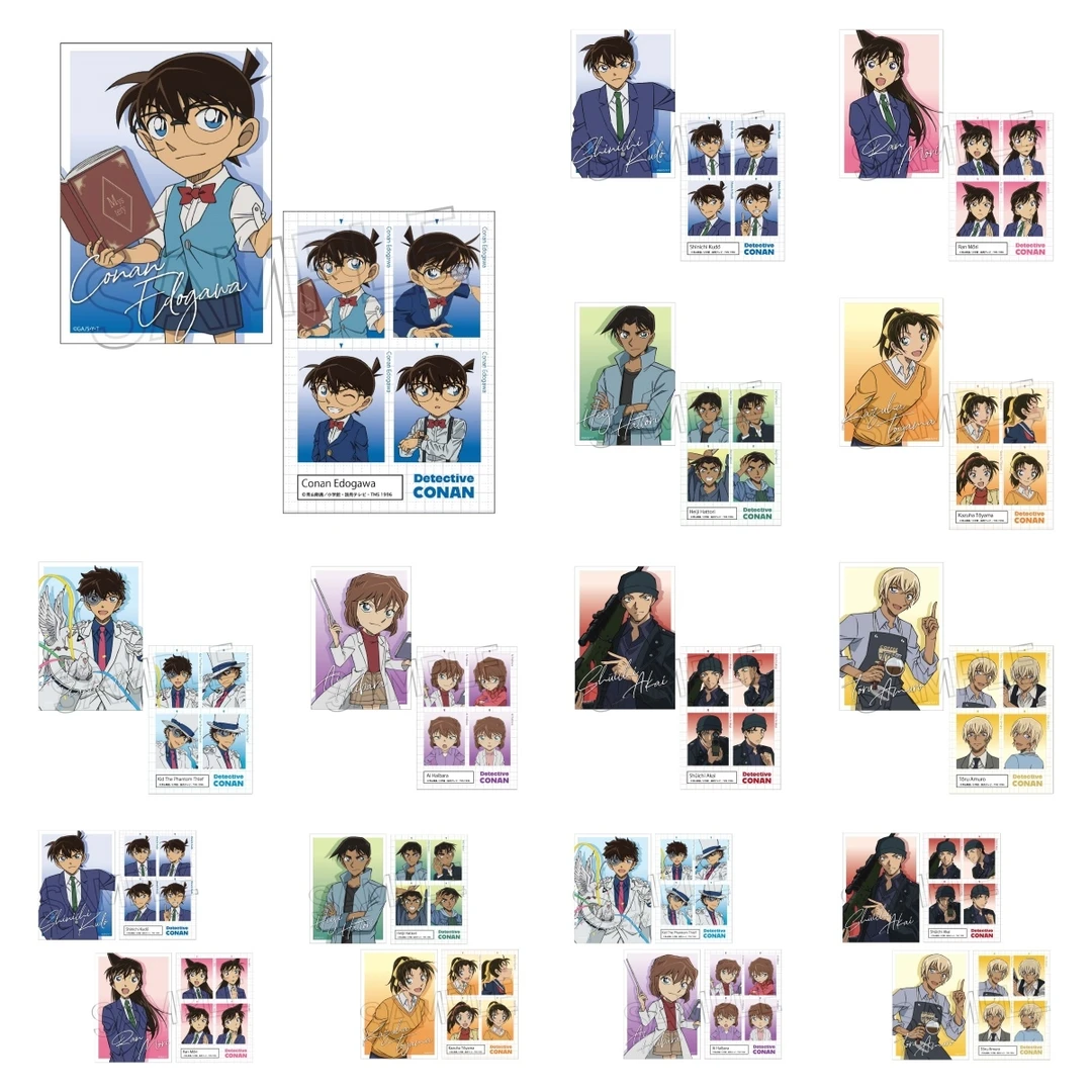 【2周年拍3拆4】柯南写真+证件照套装相卡柯南吧唧