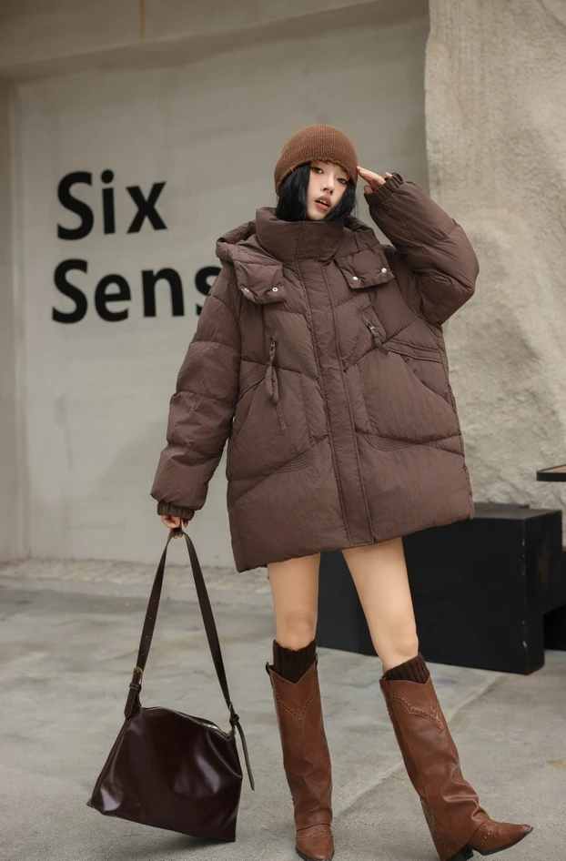 《喃小喃精选》No退No换时尚宽松休闲棉衣