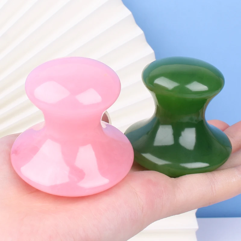 树脂粉蘑菇头眼部脸部通用放松板美容提拉通经疏通便携家用多功能