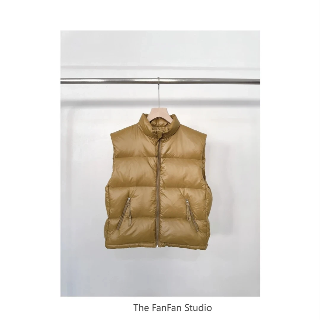 FANFAN-简约立领羽绒马甲