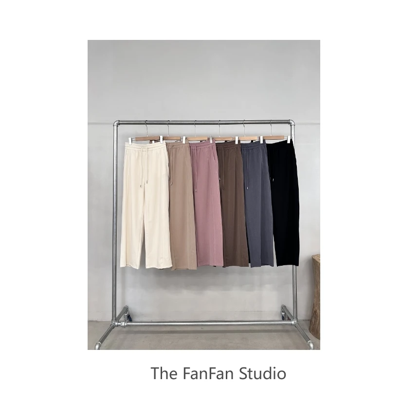 FanFan-“假日畅爽”中腰休闲阔腿裤