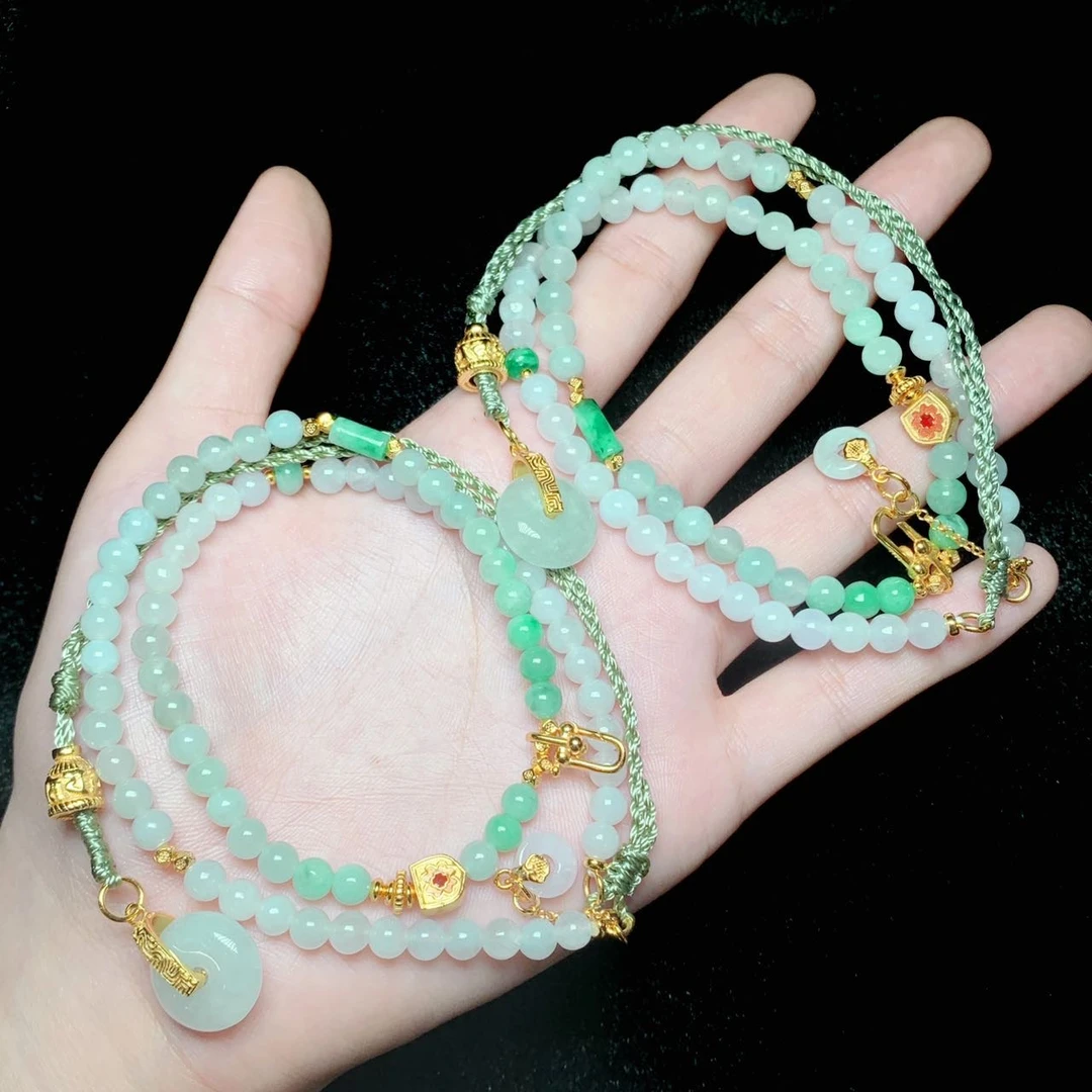 【子选好物】4 ZC3162-翡翠DIY万能链-多样性发其一-5mm