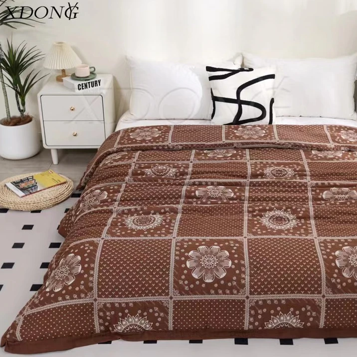 XDONGY（冬云家纺）230*250高端德国拜耳德绒 梦莲幻花蓄热保暖被