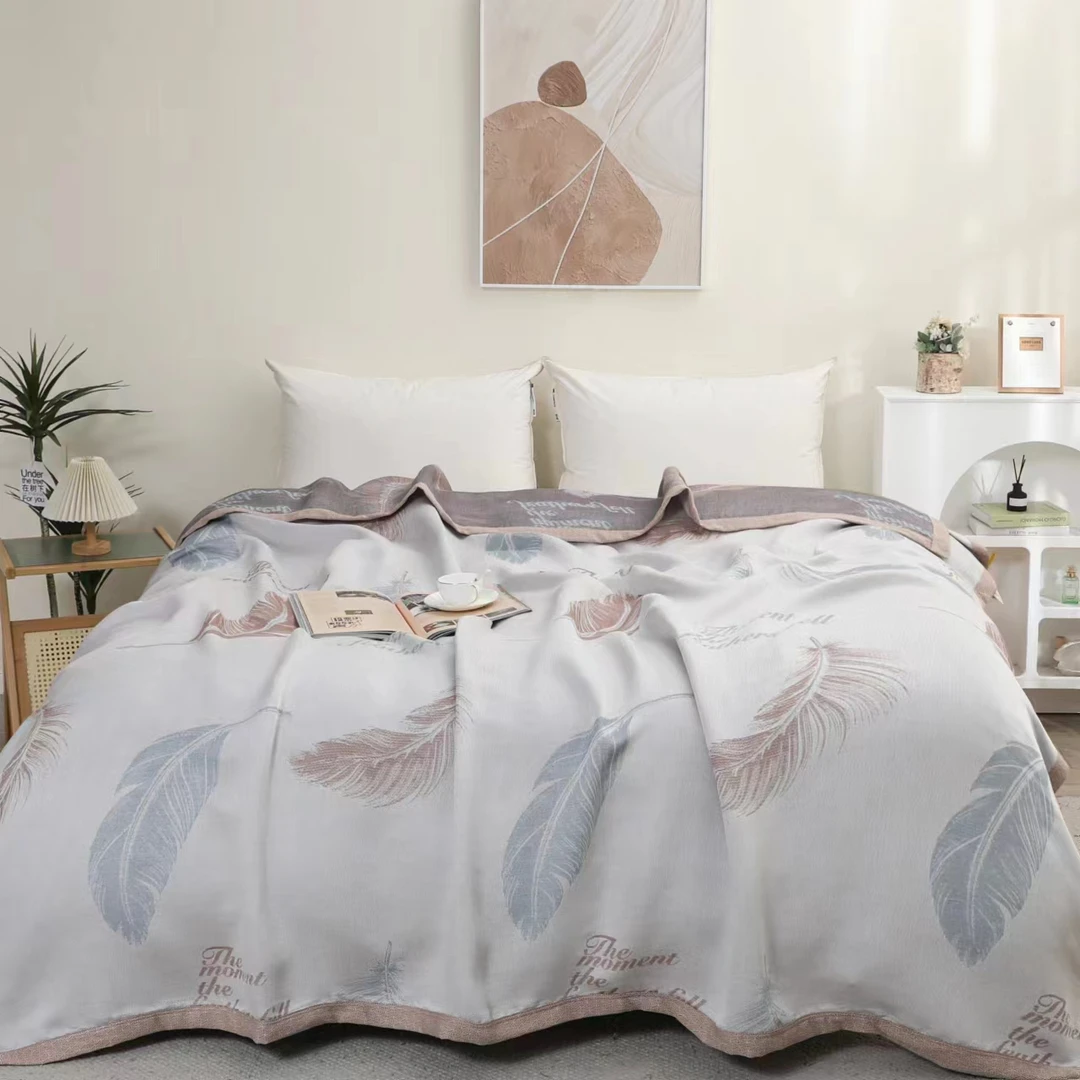 XDONGY（冬云家纺）高端230*250私人定制轻奢 羽意 理疗毯床盖