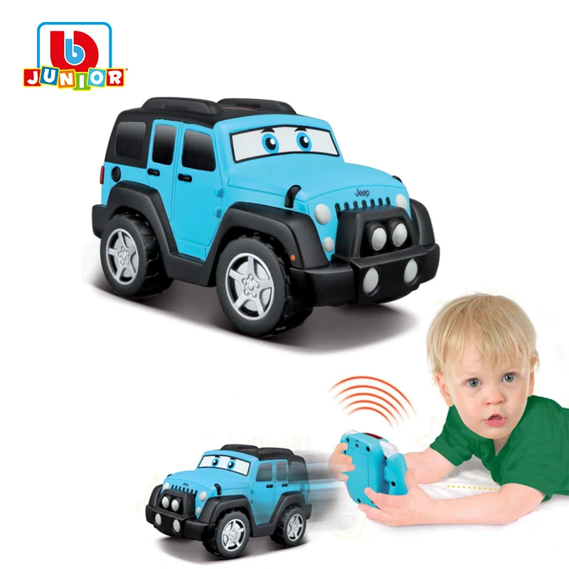 意大利BBjunior吉普牧马人遥控版遥控车1-6岁玩具车科学实验