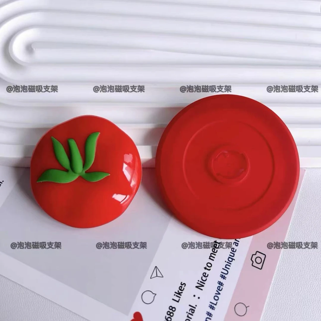 磁吸 硅胶 可换帽 卡通 气囊 支架