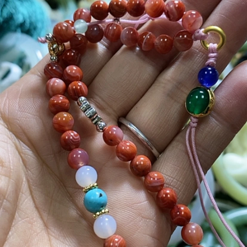 【闪购商品】南红玛瑙手机挂件未镶嵌多样性发货