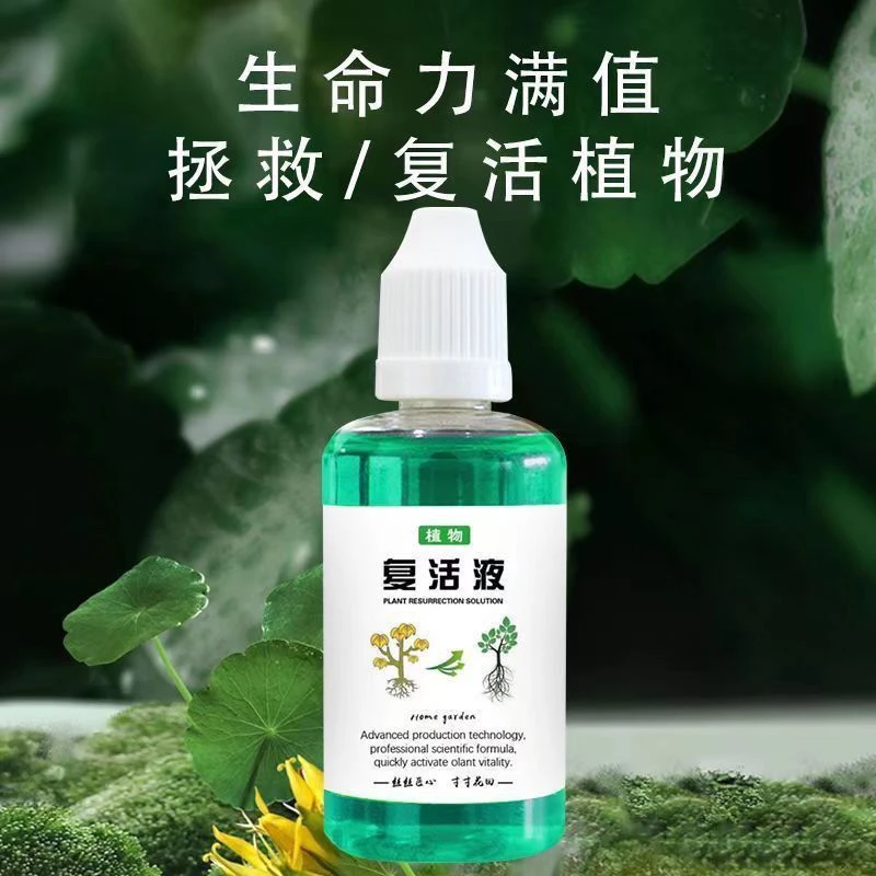 【超值 5瓶】植物复活液针对光杆植物发黄掉叶快速增强活性适用速