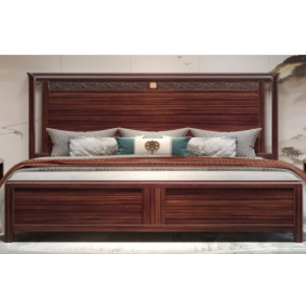 （大利家具）AMLT-WJ927大床新中式高端主卧大床