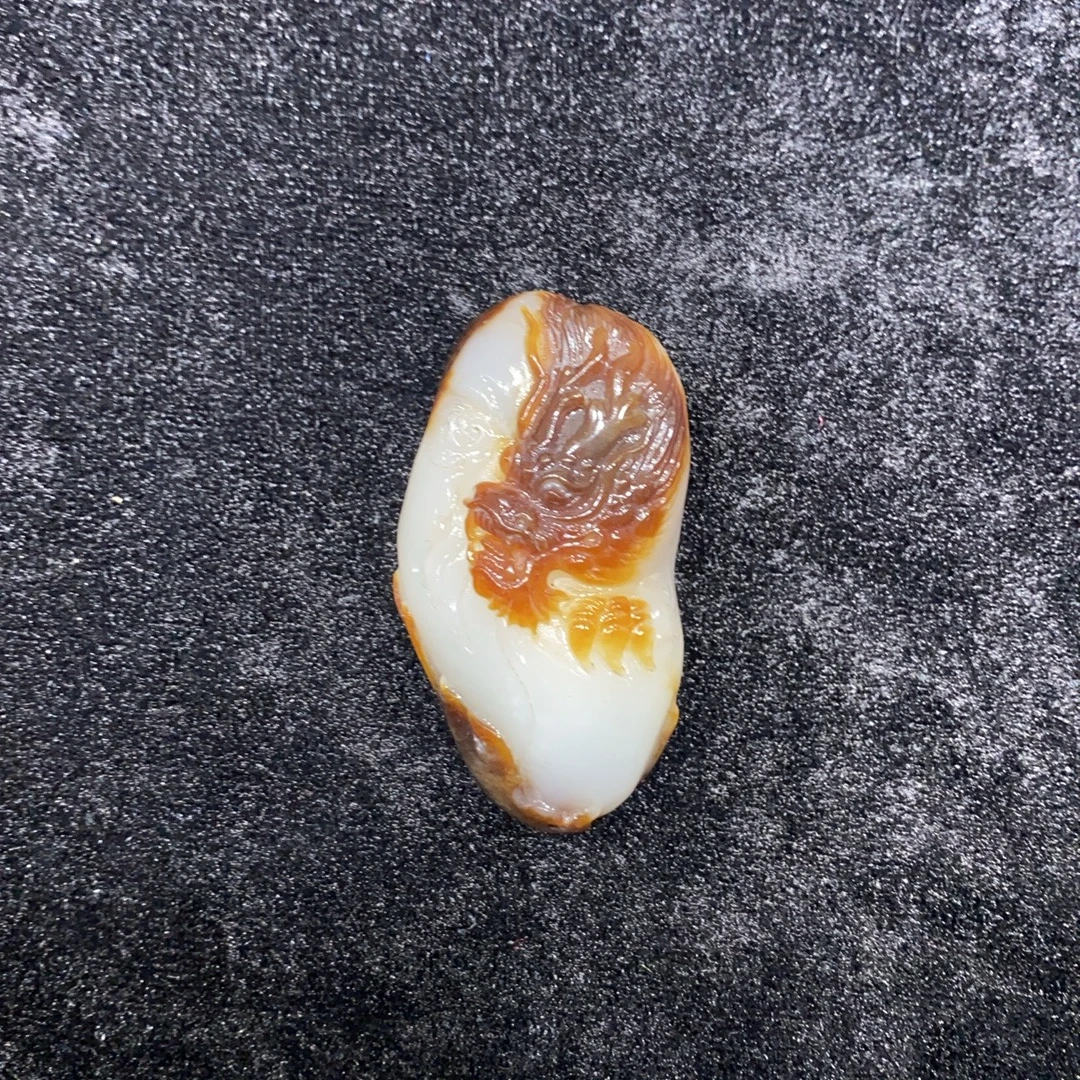 黄铜吊坠 新疆和田石头吊坠