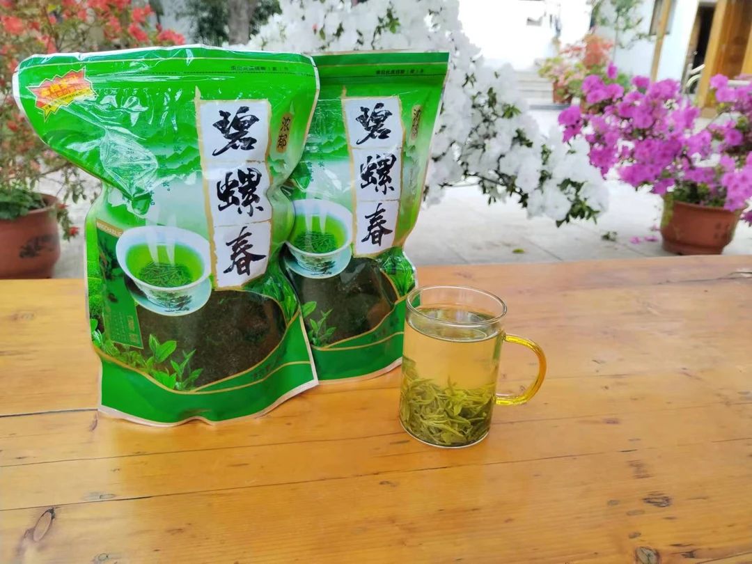 苏州东山，碧螺春炒青茶香浓郁，奈泡，（纯手工炒制）口感甘甜