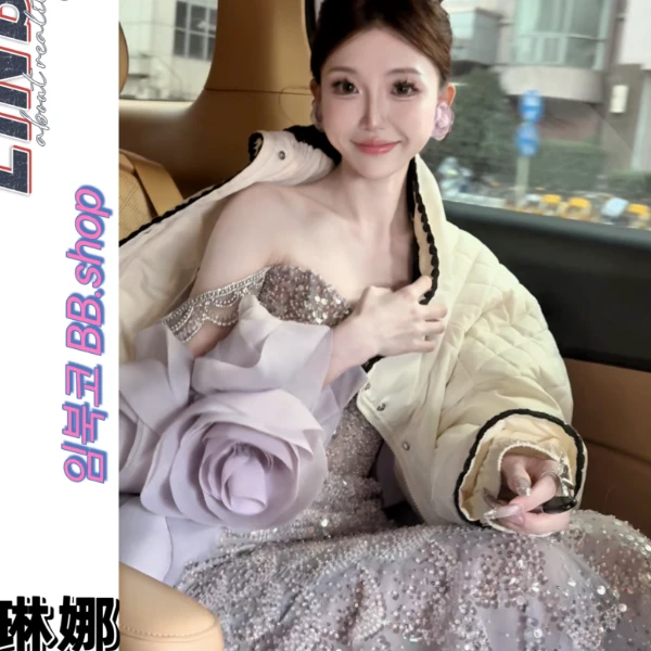 Linbb·300-399秋冬新款温柔气质甜糯毛衣上衣外套