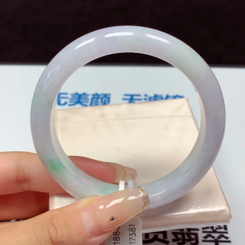 【闪购商品】翡翠手镯未镶嵌57圈
