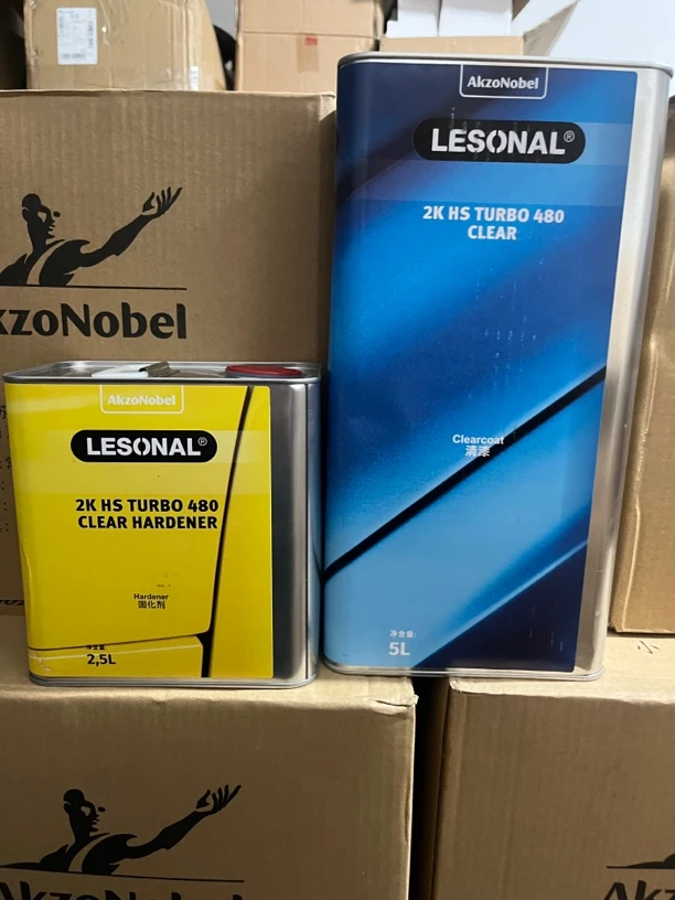 阿克苏新劲莱顺480清漆套装2K HS清漆5+2.5套装清漆