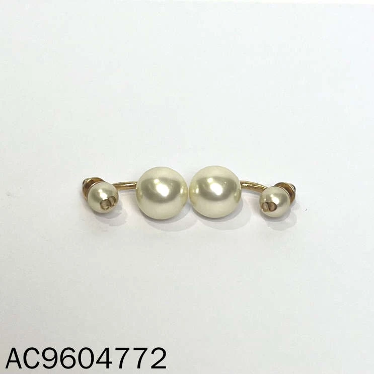 95新 DIOR/迪奥 经典大小珠耳钉/AC9604772