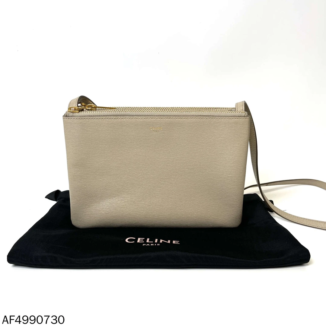 95新 Celine/思琳 trio三合一风琴包/AF4990730