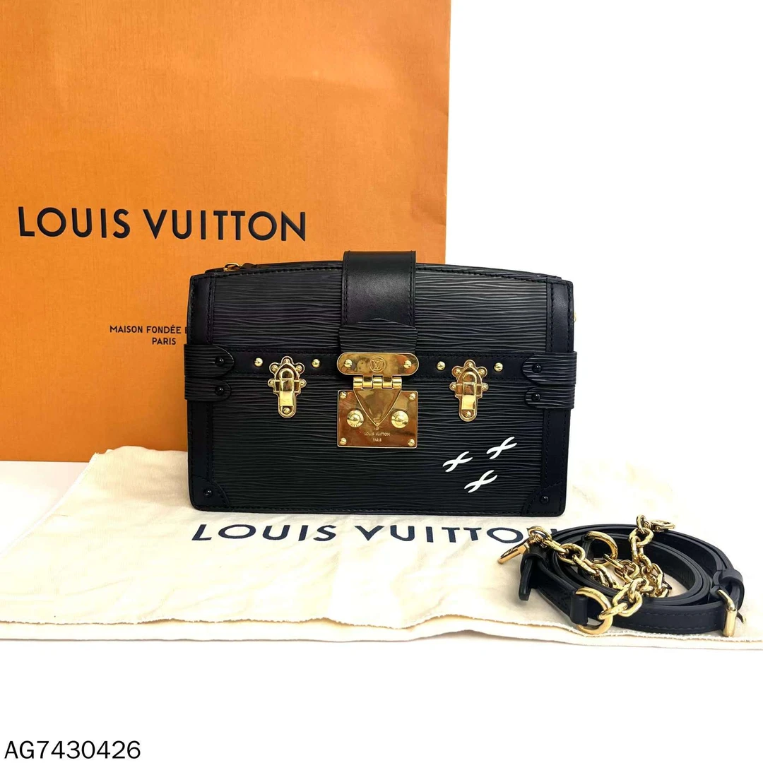 95新 LV  LV trunk clutch盒子包/经典/时尚/AG7430426