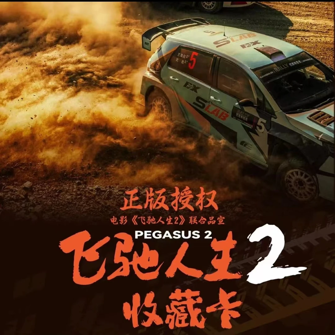 【懒总拆】飞驰人生2 收藏卡 时尚折叠春节专业电影正版产品（代拆）