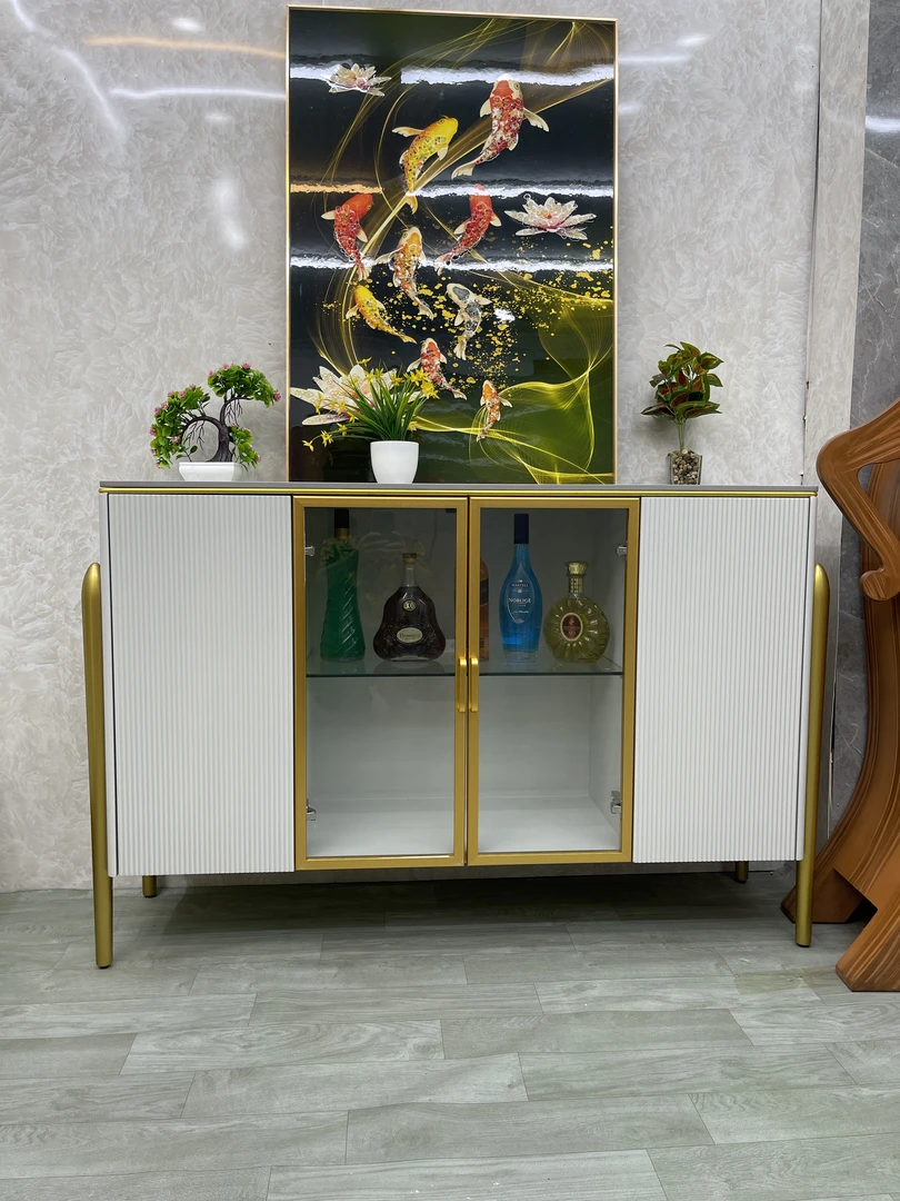 新号开播炸福利-轻奢灰+意大利灰岩板台面，长140*宽40*高90cm