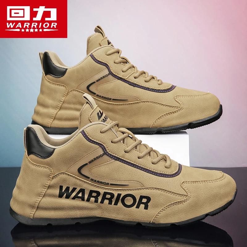 Warrior/回力回力2024男士夏季新款上档次手工透气运动休闲老爹鞋