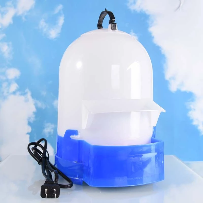 5公斤博翔鸟类鸽子饮水器电加热饮水器5L自动恒温零下5-15度用好