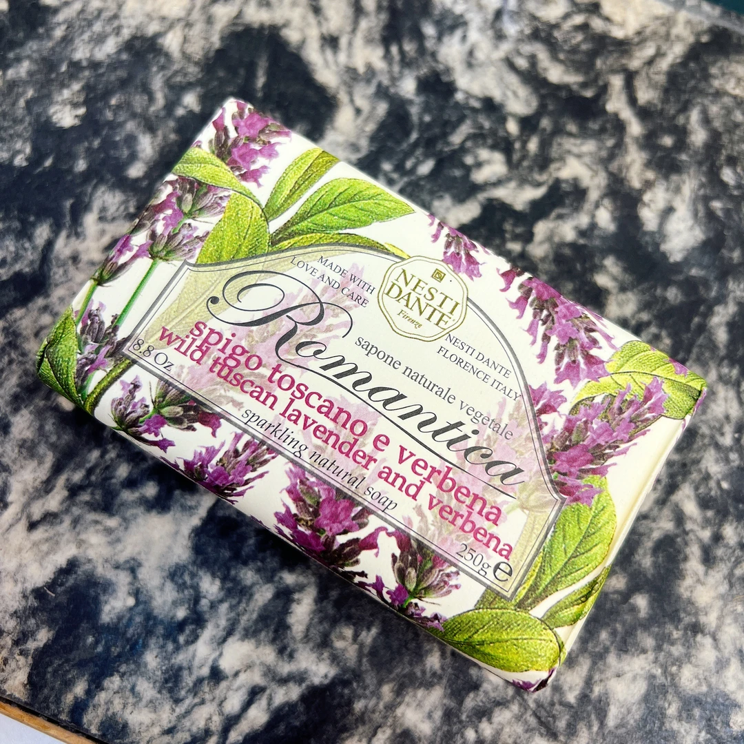 37617 意大利进口内斯蒂.丹特，马鞭草悦活沐浴皂+起泡网袋，250g