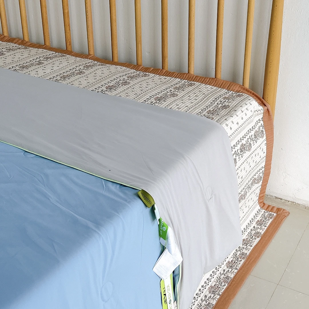 49346 冰镇蓝莓，50%大豆纤维，夏季冰淇淋凉感被，全新升级面料