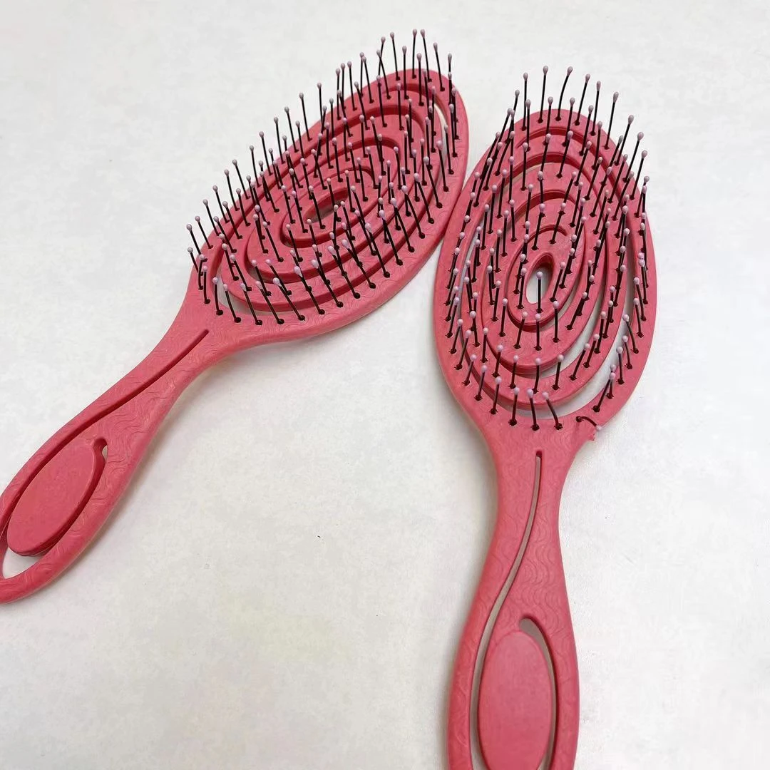 51238 外单无标，2个圈圈弹力梳子