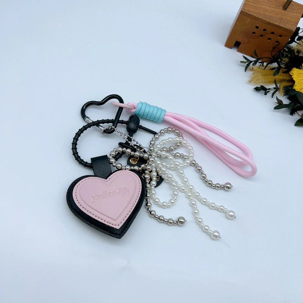 01882 爱心多用挂件-绿色 包包钥匙多用