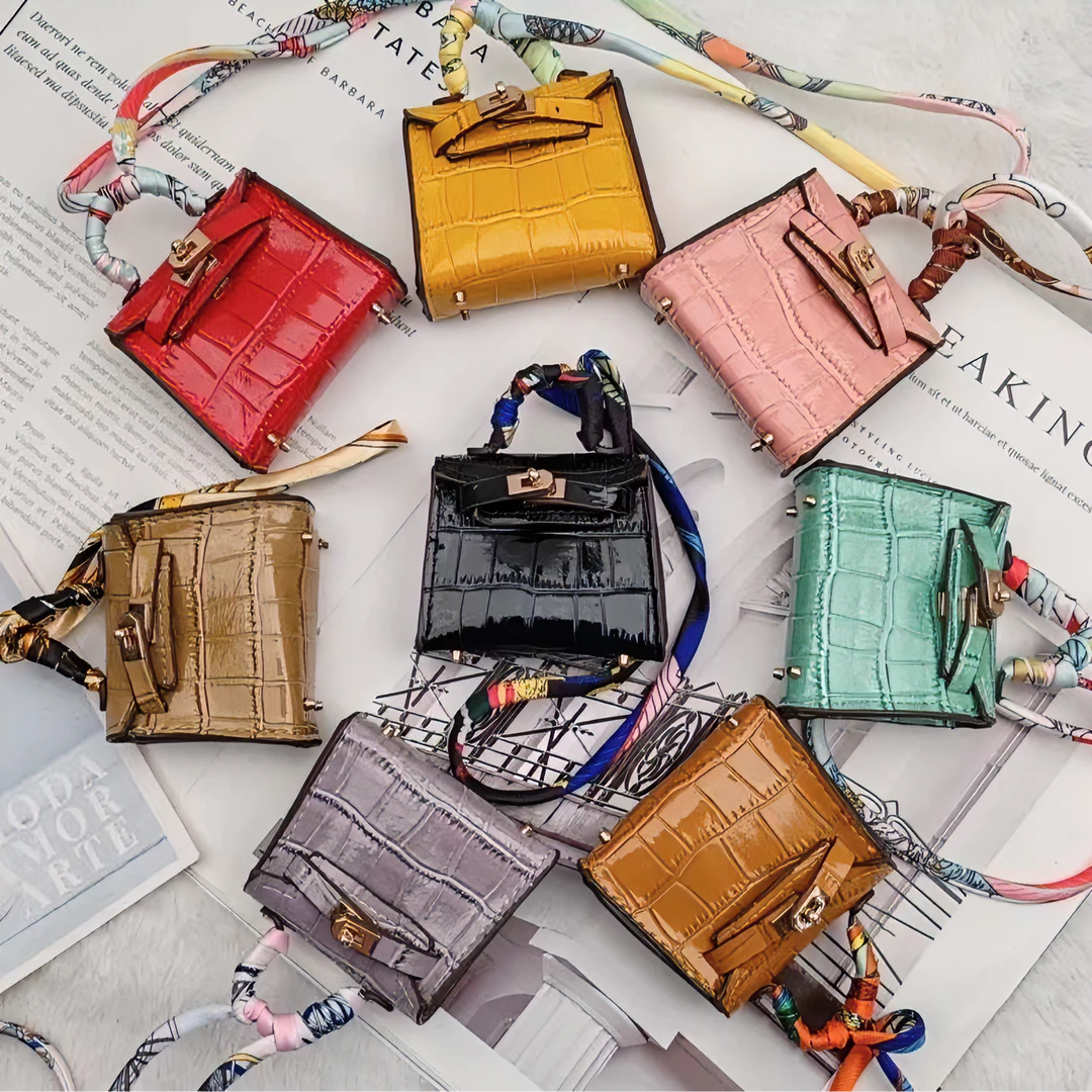 米妮潮玩Mini耳机包零钱包挂件饰品女生迷你可爱创意通用个性潮流