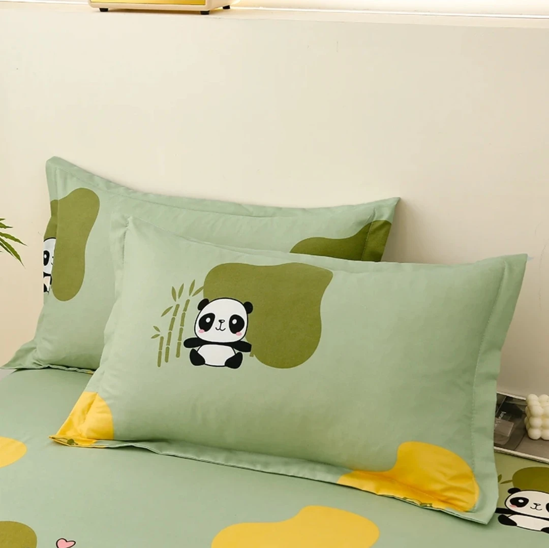 熊猫假日 通用枕套（48*74cm）轻奢