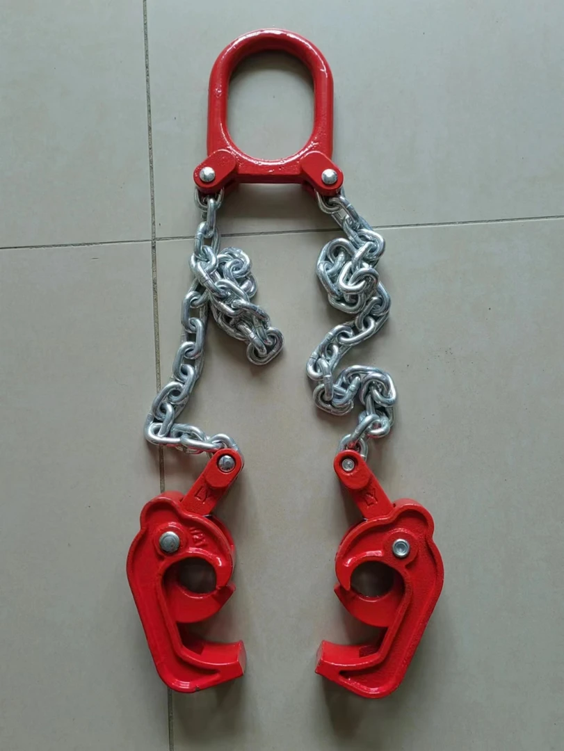 油桶吊钳叉车油桶钳吊具铁桶夹具吊钩双链夹子夹具抓桶器