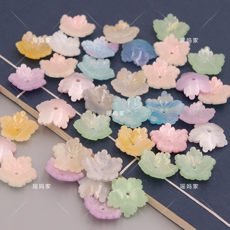 2.2cm醋酸牡丹发簪配件汉服头饰发饰发钗diy发簪发饰中国风配件