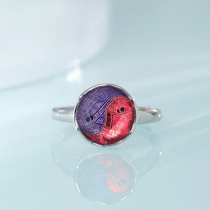 925银银制品 【七七推荐】天铁配比戒指（多样性发其一）