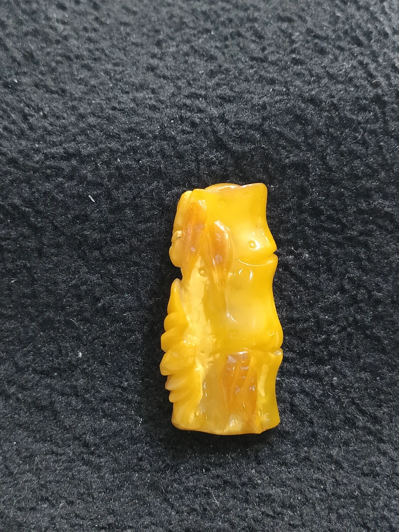 蜜蜡吊坠雕刻挂件时尚百搭女款