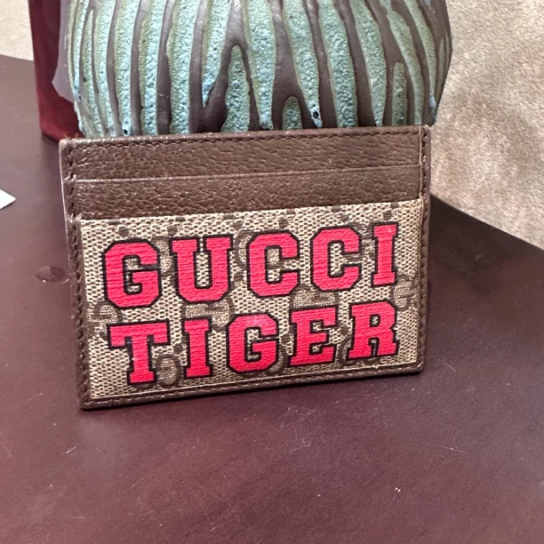 99新 GUCCI/GUCCI 卡包 op字母男女通用