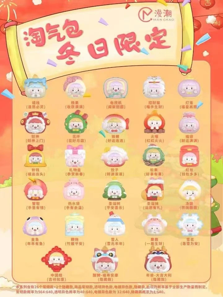 淘气包冬日限定盲盒