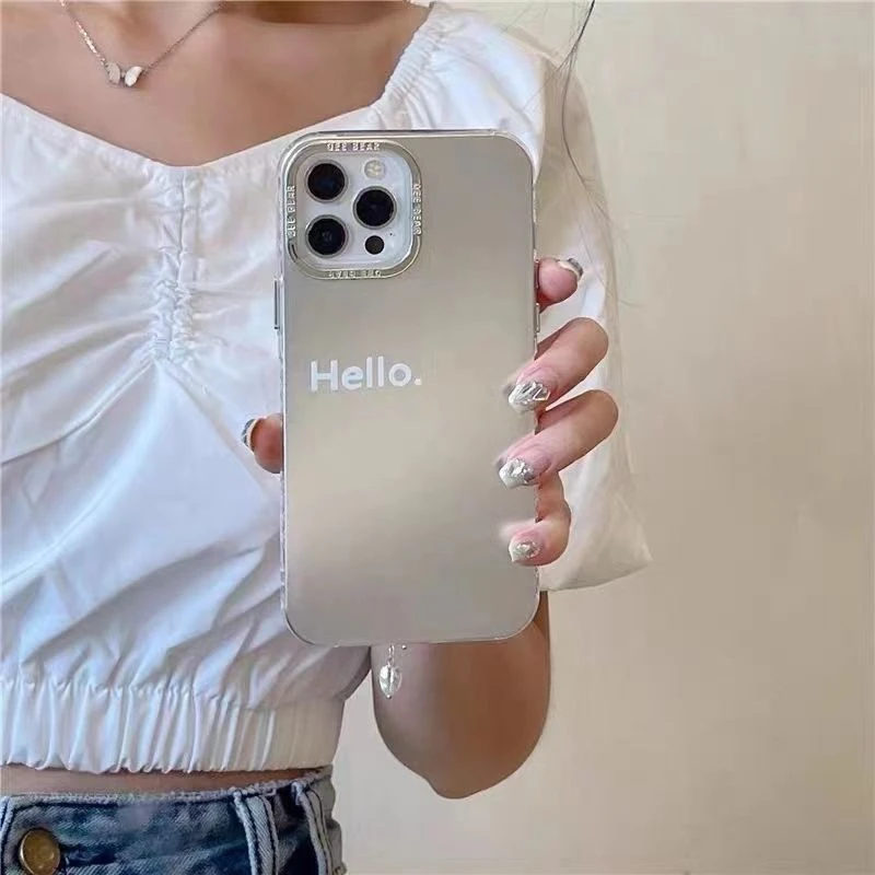 简约ins风透明可爱苹果15/14/13promax手机壳iPhone12软11/xS女款