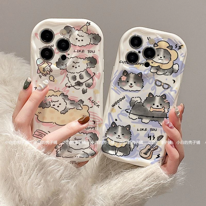 苹果华为vivo小米oppo手机壳女款iphone15/13/14软硅胶套华为荣耀