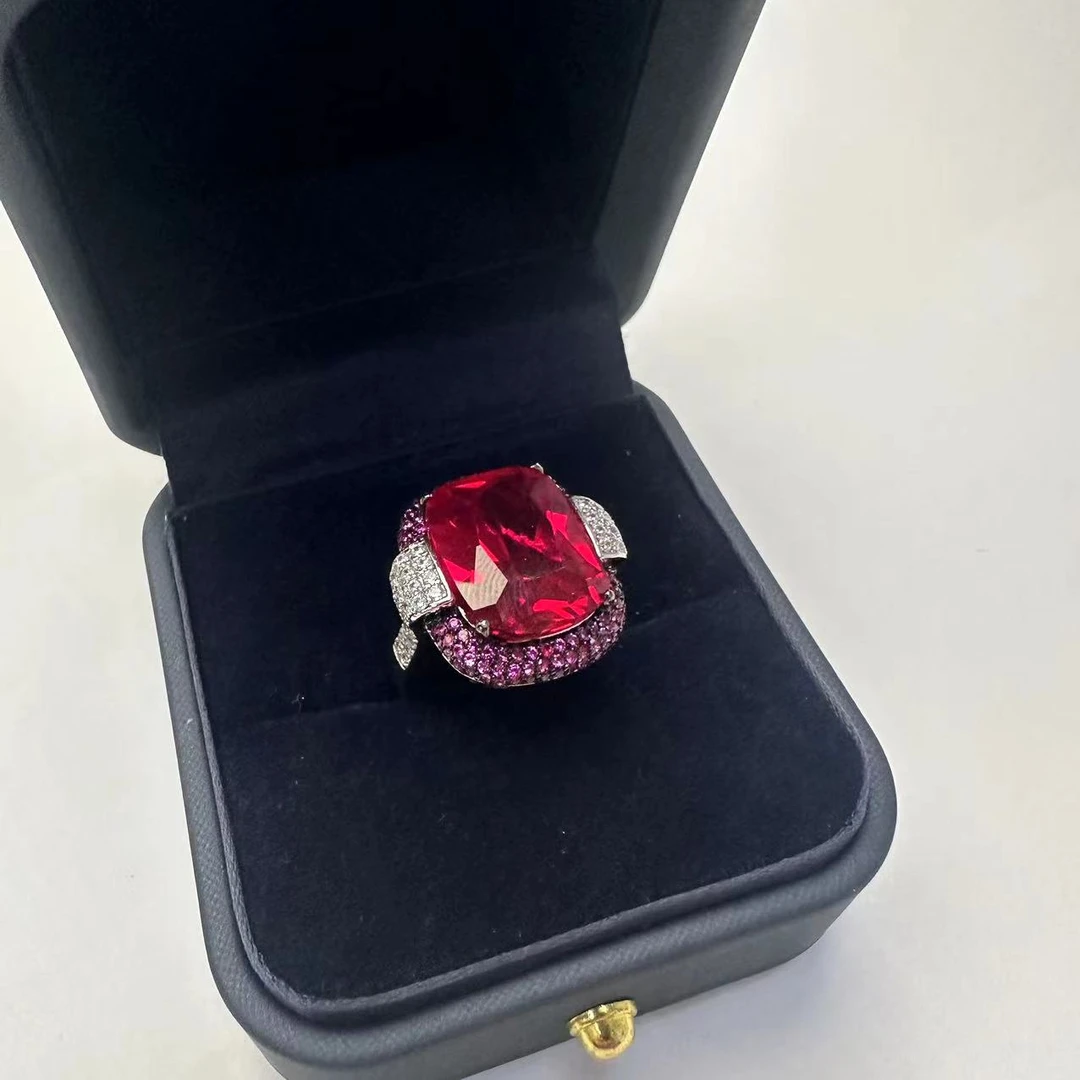 戒指 【美佳甄选】烈焰之心红色戒指ZSS 5256