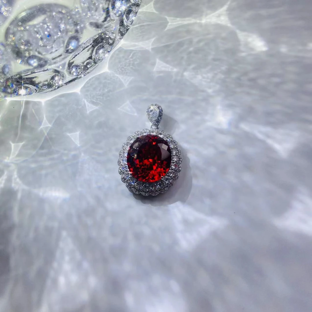 吊坠 【美佳甄选】灿然吸睛橙色吊坠ZSS 5955